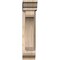 Ekena Millwork Legacy Traditional Smooth Bracket w/ Offset Brace, Douglas Fir, 5 1/2"W x 16"D x 24"H BKT0604X16X24LEC01SDF - alternate 4